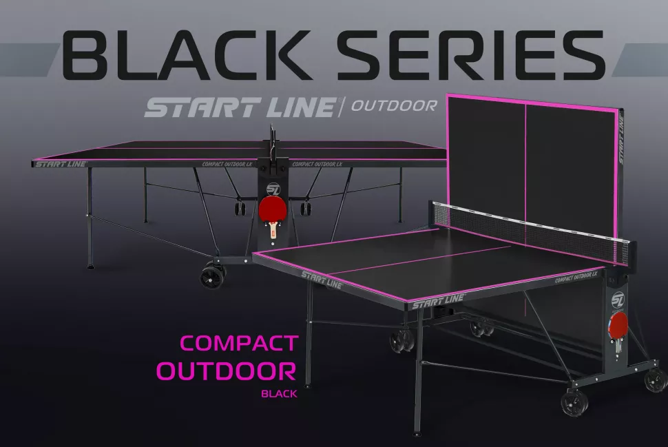Стол теннисный Start Line Compact-2 LX Всепогодный 6