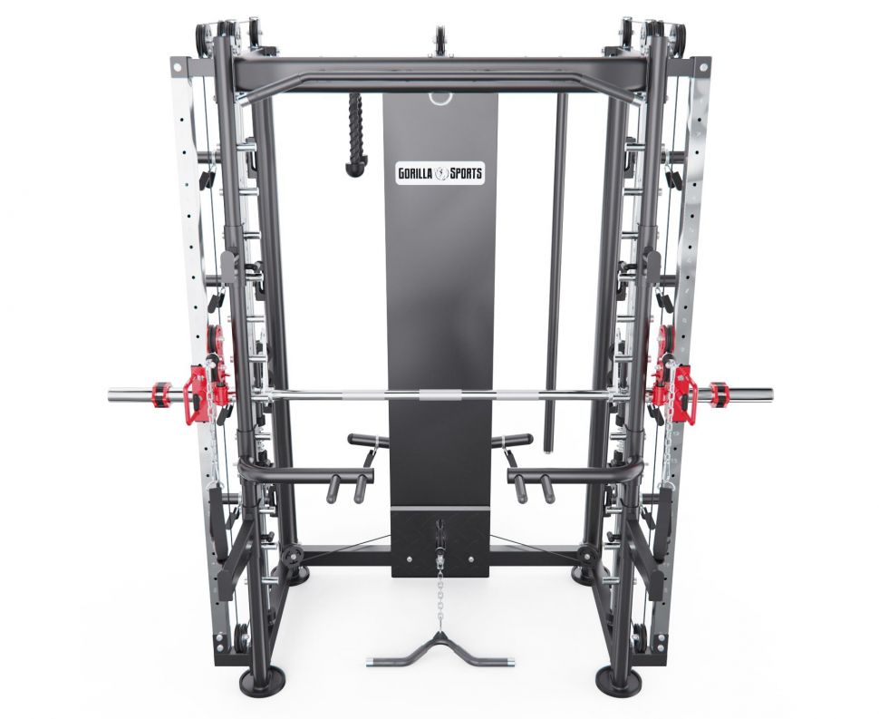 Мультистанция, машина Смита DFC Gorilla Sport 822