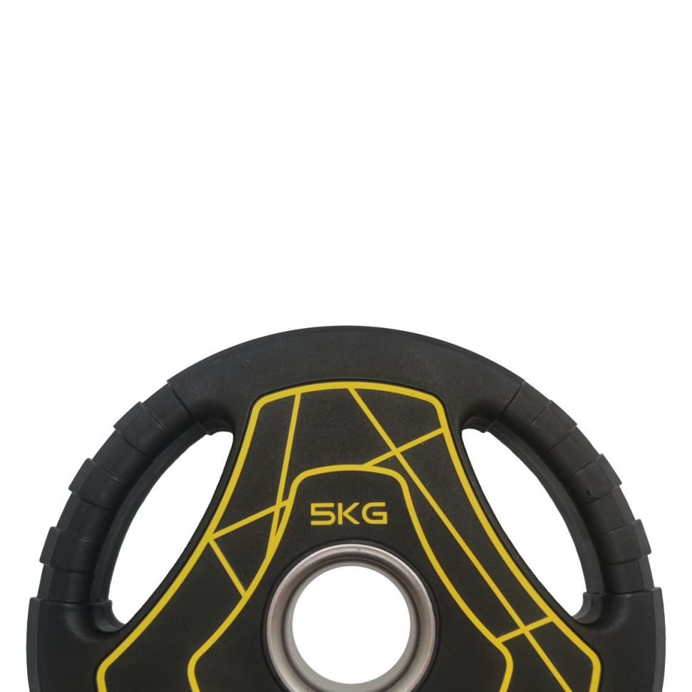 Диски Олимпийские полиуретановые FITEX PRO LP  с тремя хватами 1.25 - 25 кг