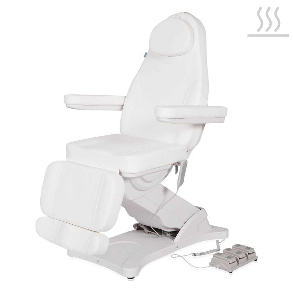 Косметологическое кресло Mizomed MZ 3570 с электроприводом (с подогревом, пульт+педали)