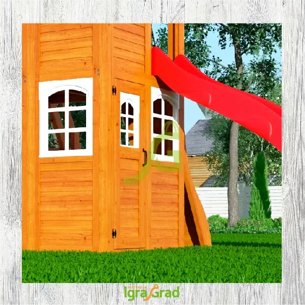 Детская игровая площадка IgraGrad Клубный домик 2 Luxe