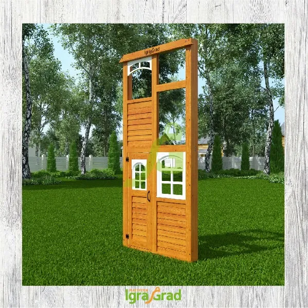 Детская игровая площадка IgraGrad Клубный домик 2 с WorkOut