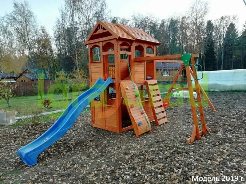 Детская игровая площадка IgraGrad Клубный домик 2 с рукоходом
