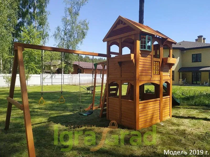 Детская игровая площадка IgraGrad Клубный домик 2 с рукоходом