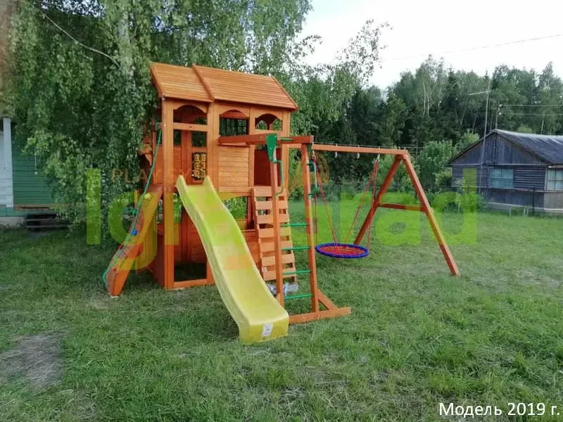 Детская игровая площадка IgraGrad Клубный домик 2 с рукоходом