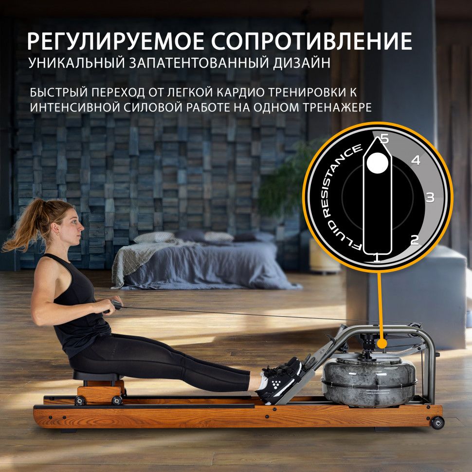 Гребной тренажер  First Degree Fitness Apollo PRO V
