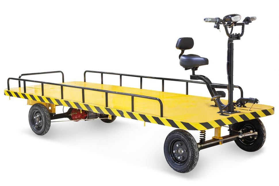 Платформенная тележка электрическая RuTrike Склад 3000