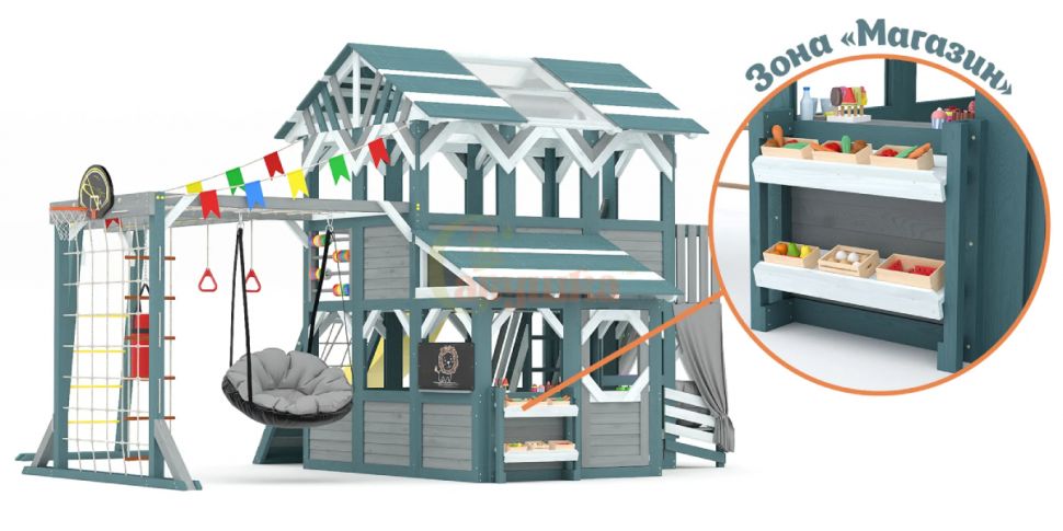 Детский игровой комплекс Савушка PlayHouse-4
