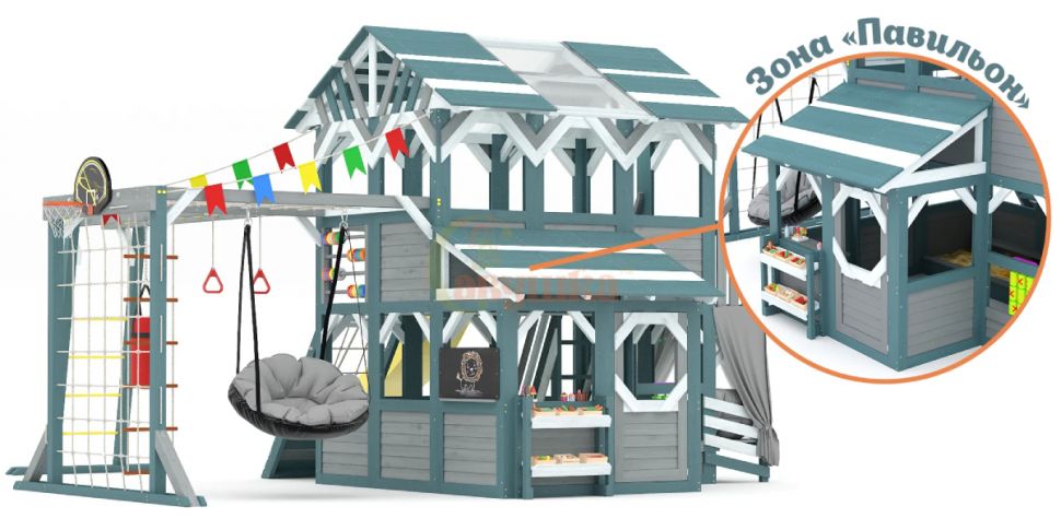 Детский игровой комплекс Савушка PlayHouse-4