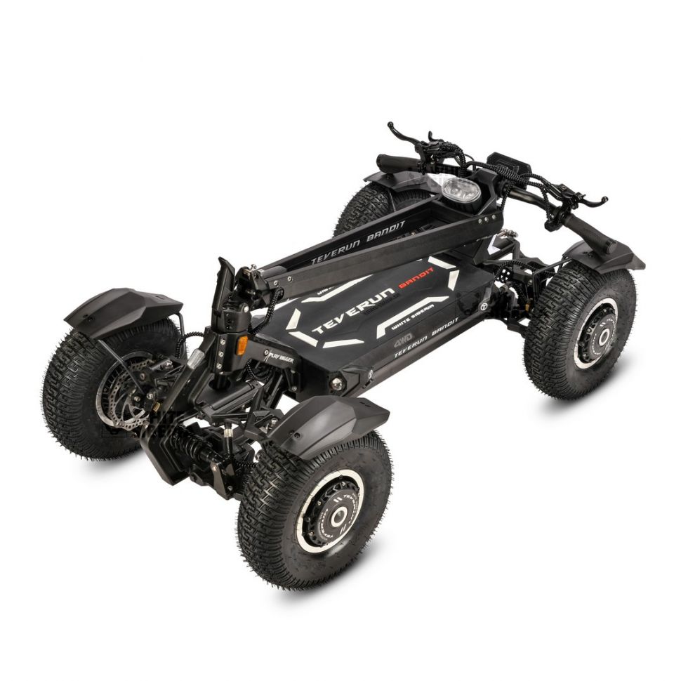 Электросамокат White Siberia Teverun Bandit 4x4 7200W