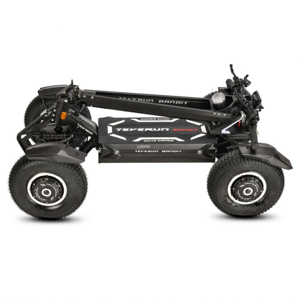 Электросамокат White Siberia Teverun Bandit 4x4 7200W