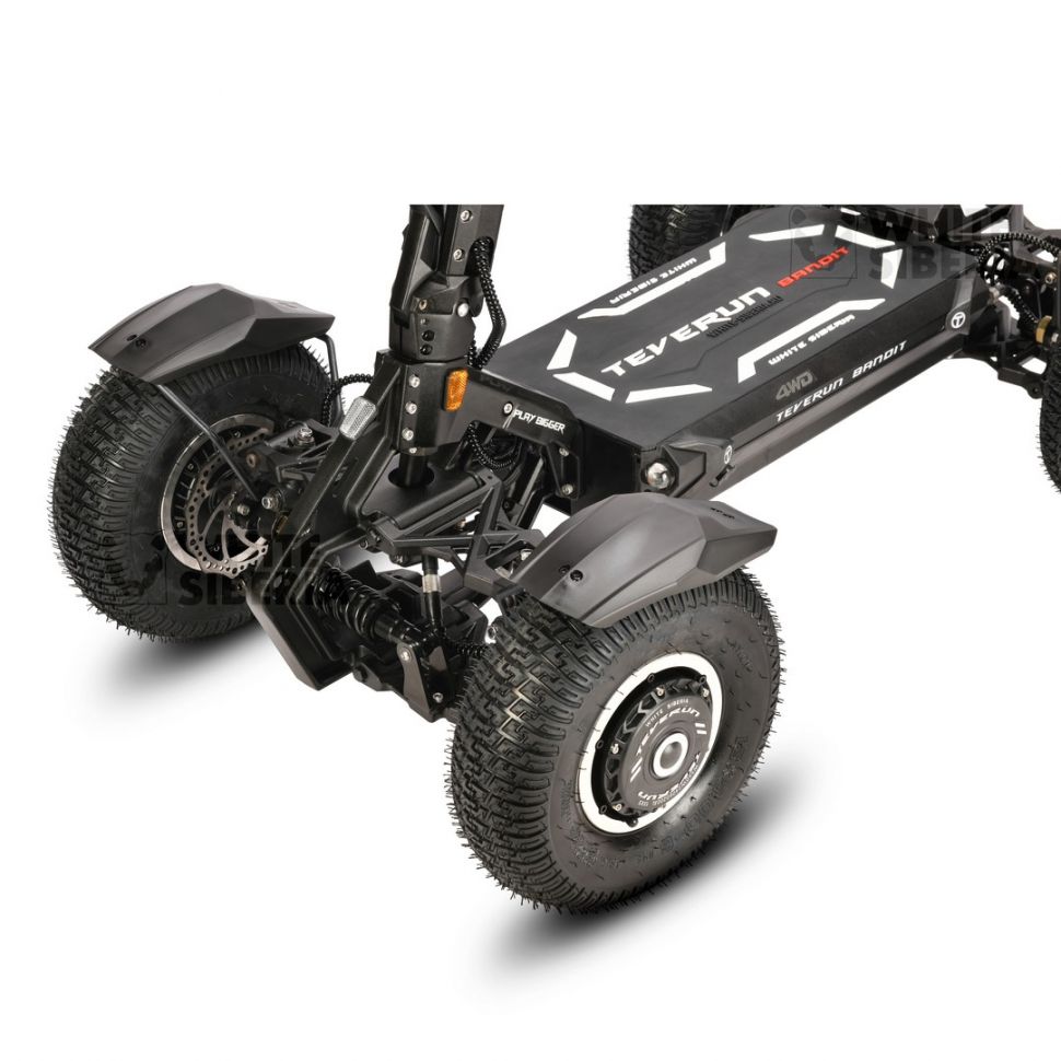 Электросамокат White Siberia Teverun Bandit 4x4 7200W