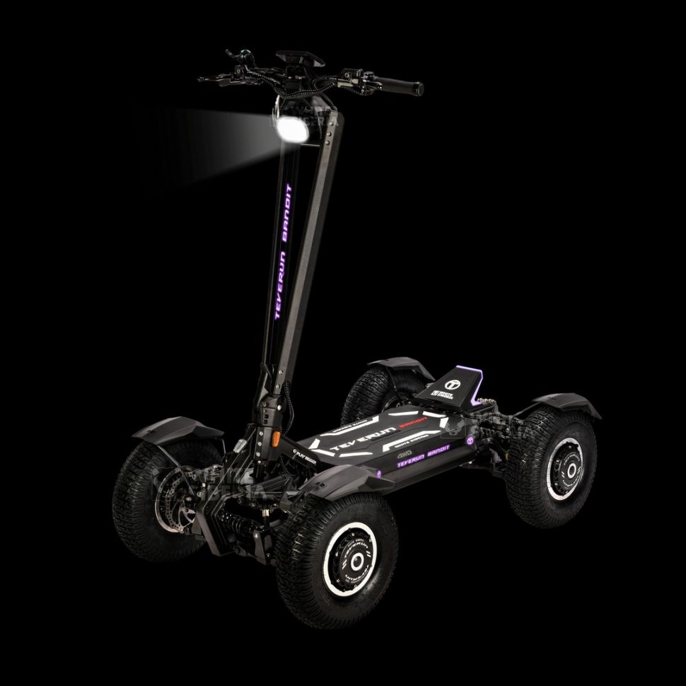 Электросамокат White Siberia Teverun Bandit 4x4 7200W