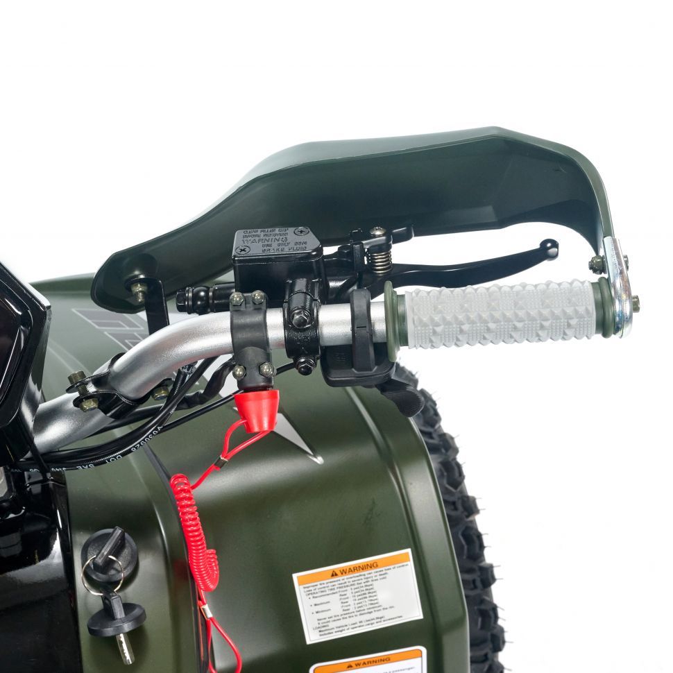 Квадроцикл детский электрический OMA Electric ELF-750 Lithium Battery Dark green