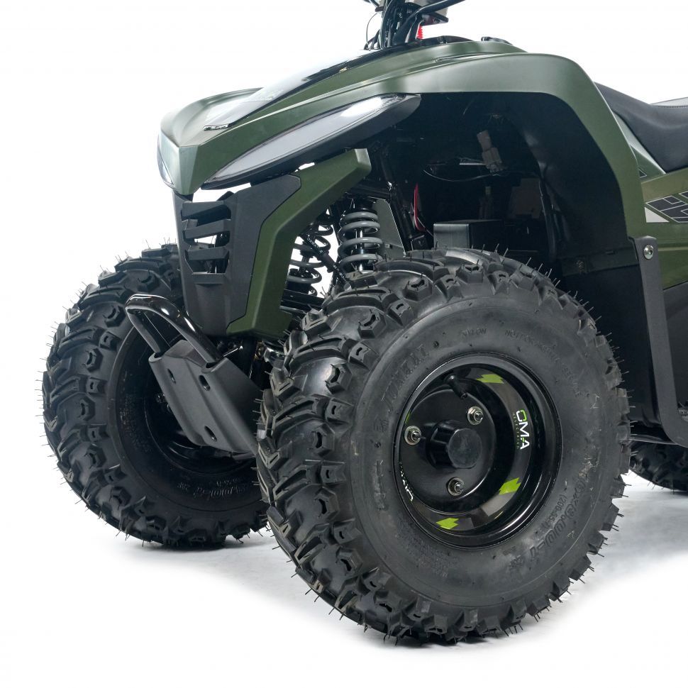 Квадроцикл детский электрический OMA Electric ELF-750 Lithium Battery Dark green