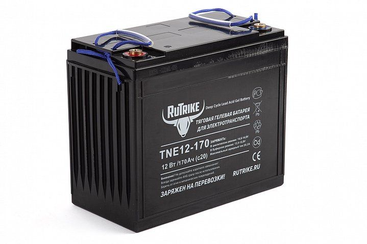 Тяговый гелевый аккумулятор RuTrike TNE Тяговый гелевый аккумулятор RuTrike TNE
