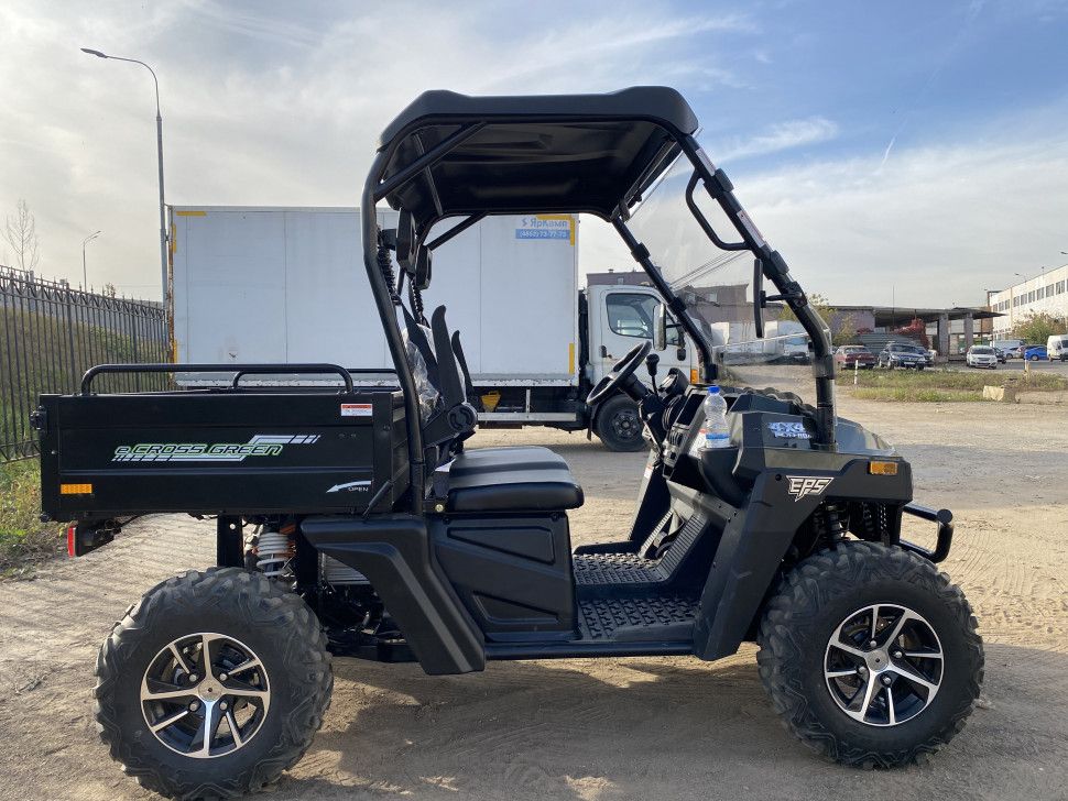 Электроквадроцикл UTV GreenCamel Сахара A10K 4x4 (10000W 72V R12) Lux