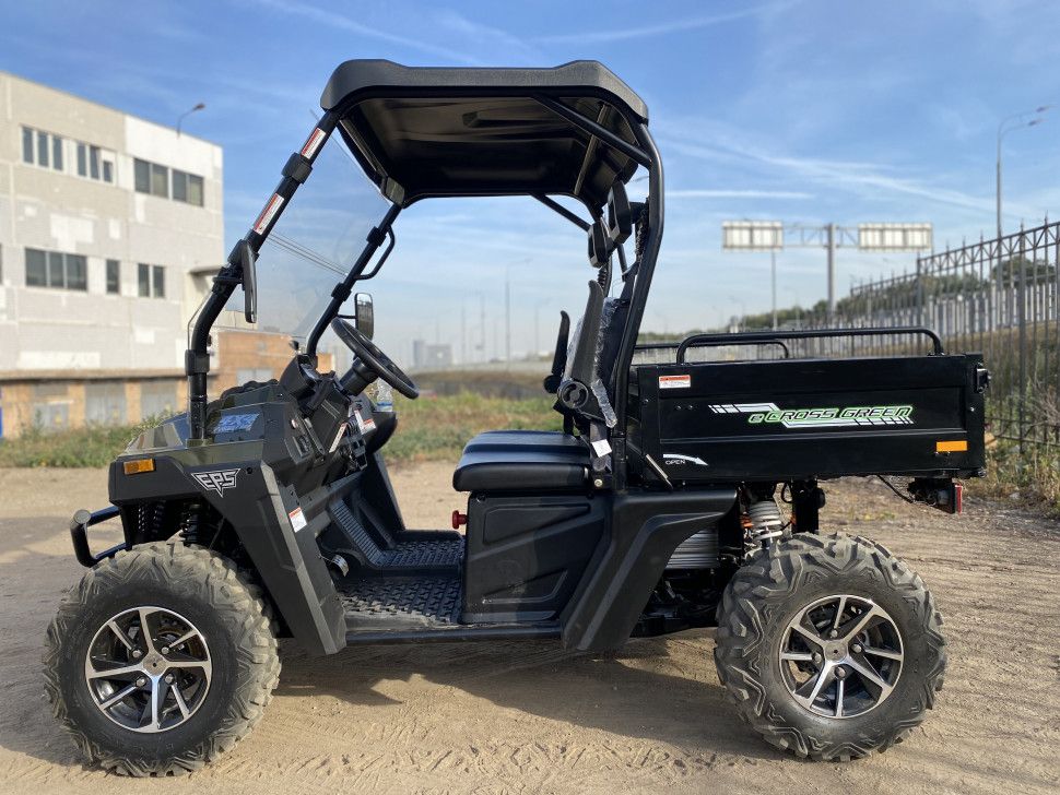Электроквадроцикл UTV GreenCamel Сахара A10K 4x4 (10000W 72V R12) Lux