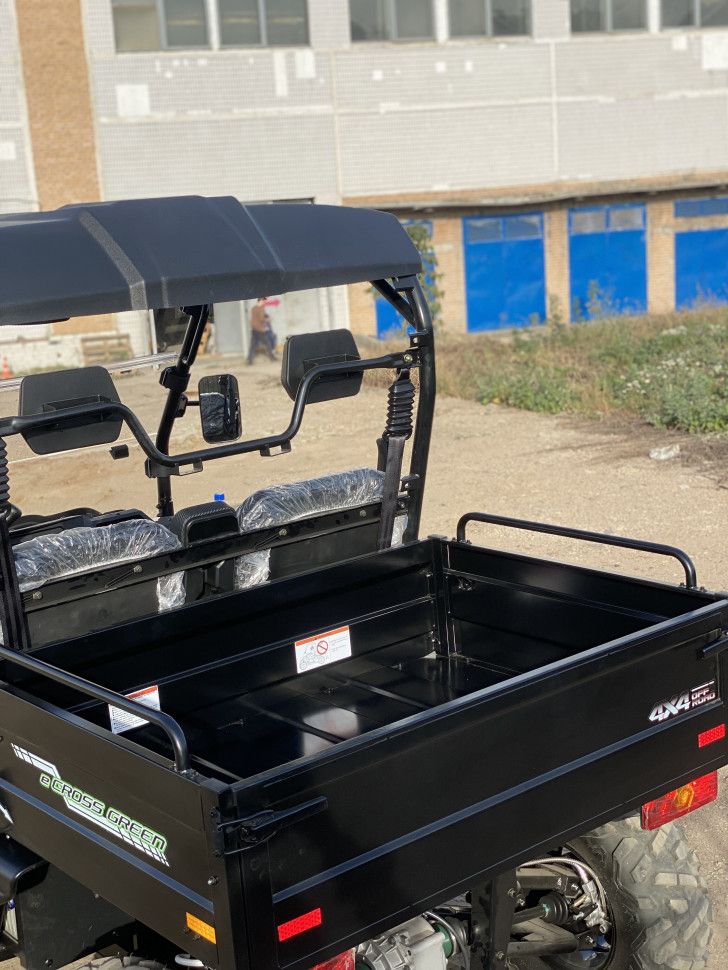 Электроквадроцикл UTV GreenCamel Сахара A10K 4x4 (10000W 72V R12) Lux