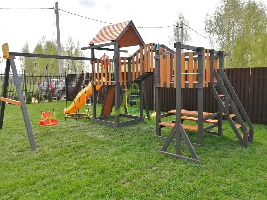 Детская игровая площадка IgraGrad Панда Фани Мостик