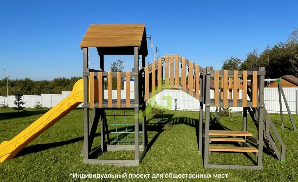 Детская игровая площадка IgraGrad Панда Фани Мостик
