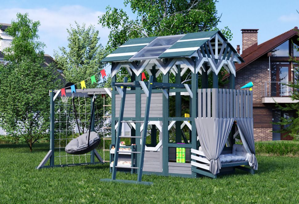 Детский игровой комплекс Савушка PlayHouse-3