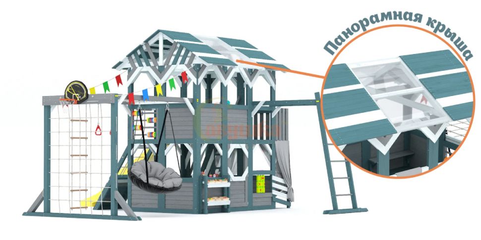 Детский игровой комплекс Савушка PlayHouse-3