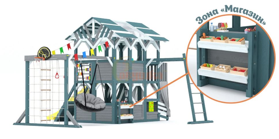 Детский игровой комплекс Савушка PlayHouse-3