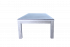 Бильярдный стол для пула Penelope 8 ф (серебристый, со столешницей)