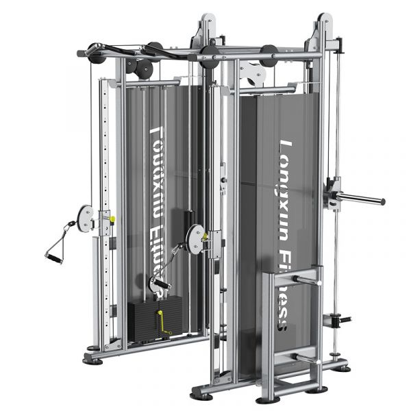 Двойная регулируемая тяга + Машина Смита Gymmaster HST-7326