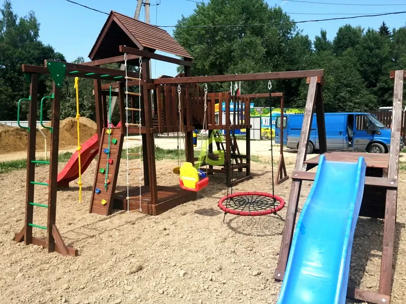 Детская игровая площадка IgraGrad Панда Фани Мостик 2