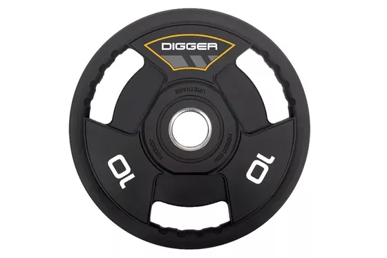 Диск олимпийский полиуретановый 3-х хватовый Hasttings Digger HD51C3A (1-25 кг)