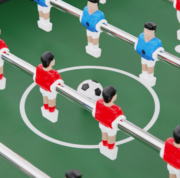 Игровой стол - футбол DFC Athletic 49" 104 x 57 см / складной