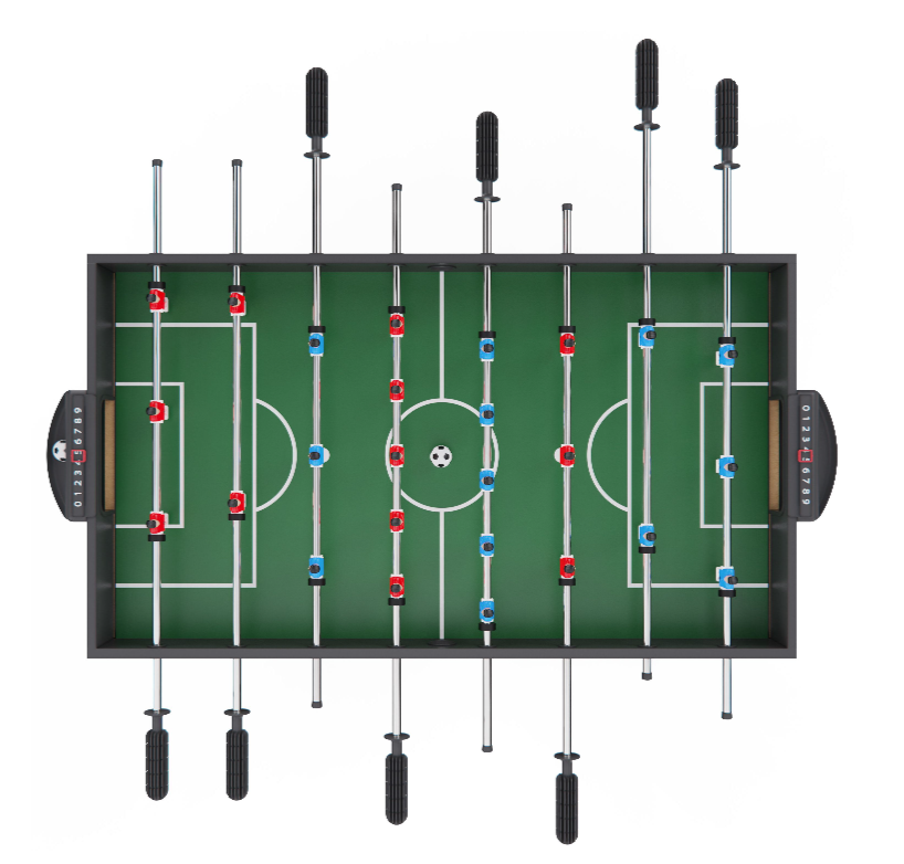 Игровой стол - футбол DFC Athletic 49" 104 x 57 см / складной