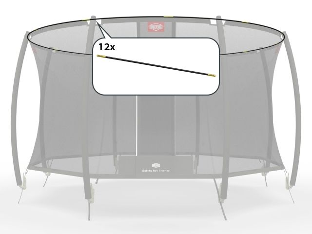 Стеклопластиковые прутки для сетки Berg T-series 430 Стеклопластиковые прутки для сетки Berg T-series 430