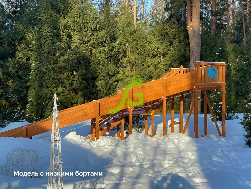 Зимняя горка IgraGrad Snow Fox (скат 8 м)