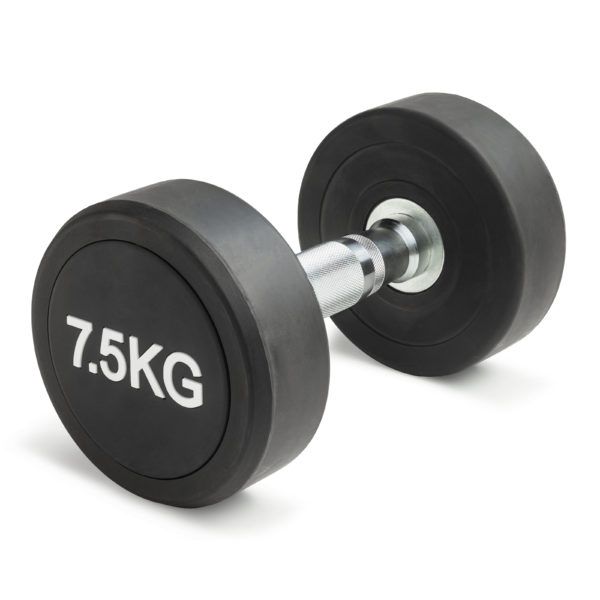 Гантель неразборная круглая VictoryFit (от 2,5 кг до 50 кг)