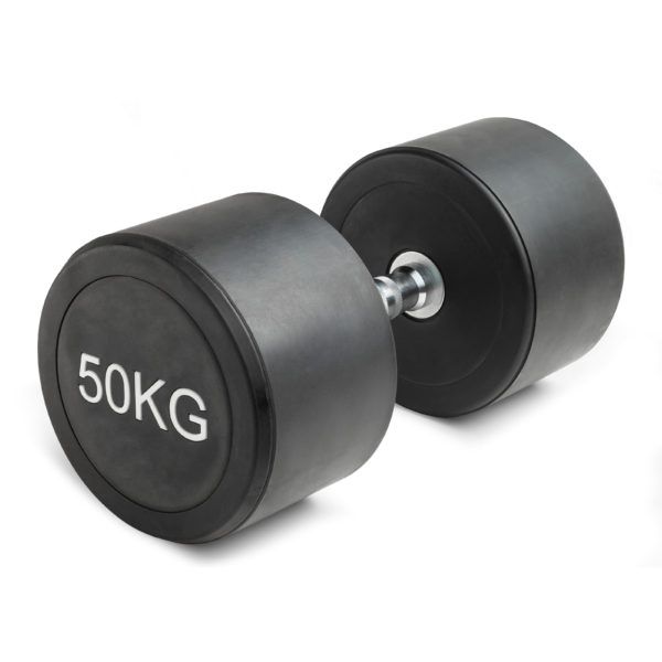 Гантель неразборная круглая VictoryFit (от 2,5 кг до 50 кг)