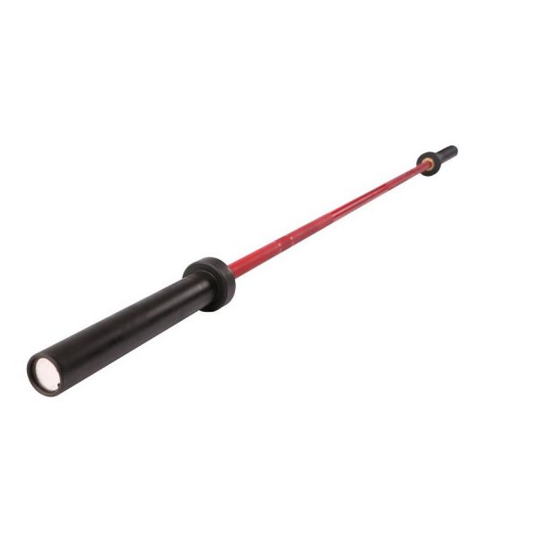 Гриф олимпийский прямой 220 см до 680 кг OKPRO OK5002-1 (красный)